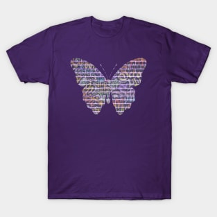 Graffiti Wall Butterfly T-Shirt